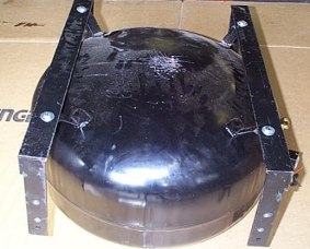 Elipsoid tank and frame