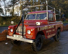 Fred Dibnah Land Rover